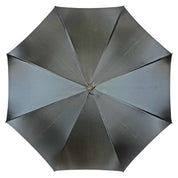 Stunning grey umbrella with light purple inside