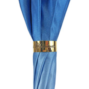 Handmade umbrella in multicolor satin fabric
