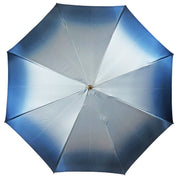 Handmade umbrella in multicolor satin fabric