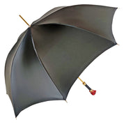 Ombrello di lusso leopardato rosso