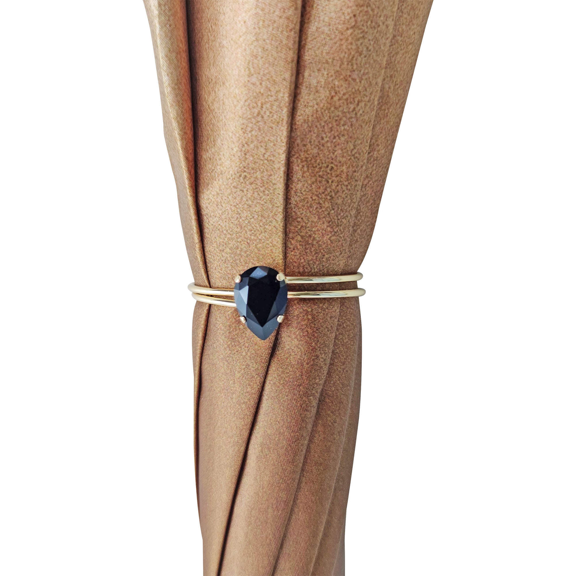 Elegante ombrello da donna con design a fiori neri e marroni