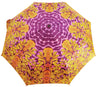 il Marchesato  Yellow and Violet Animalier Women's Folding Umbrella - il-marchesato