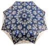 Blue & Grey Women's Folding Umbrella - il-marchesato