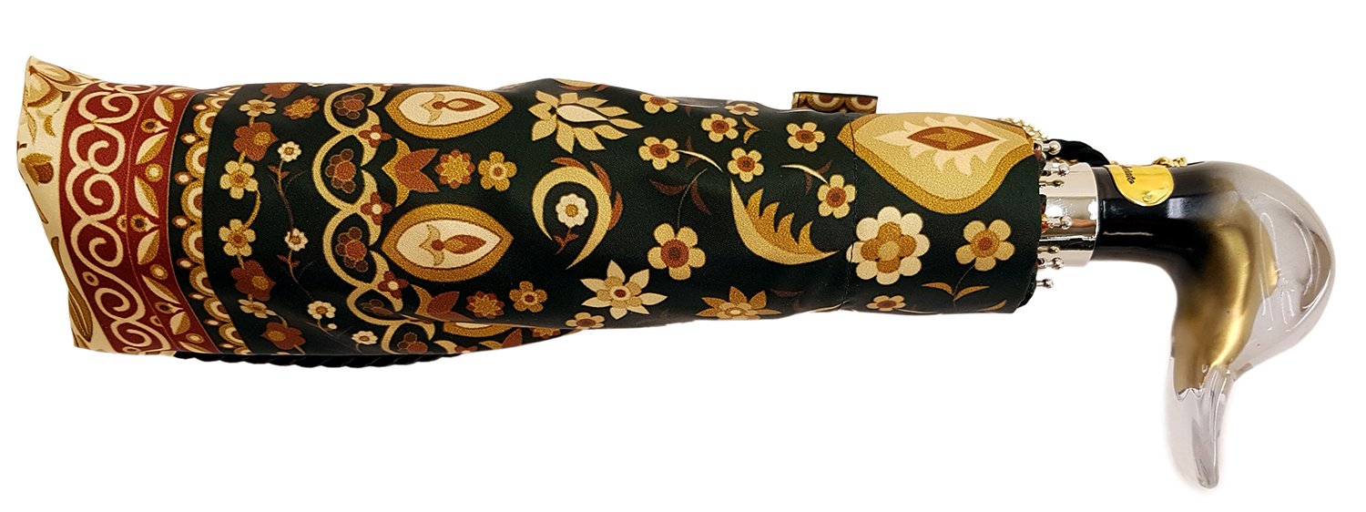 il Marchesato Beautiful Italian Flowered Women's Folding Umbrella - il-marchesato