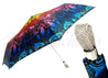 Beautiful Women's Compact Umbrella Embedded With Swarovski Crystals - il-marchesato