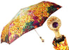 Folding Umbrella For Women With Bright Flowers - il-marchesato