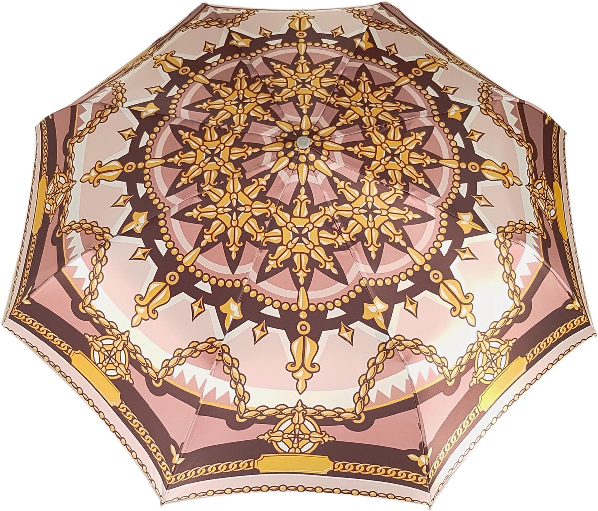 Folding Chain Print Umbrella By il Marchesato - il-marchesato