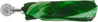 Green Flower Ladies Folding Umbrella With Luxury Handle - il-marchesato