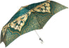 GREEN WOMEN FOLDING UMBRELLA