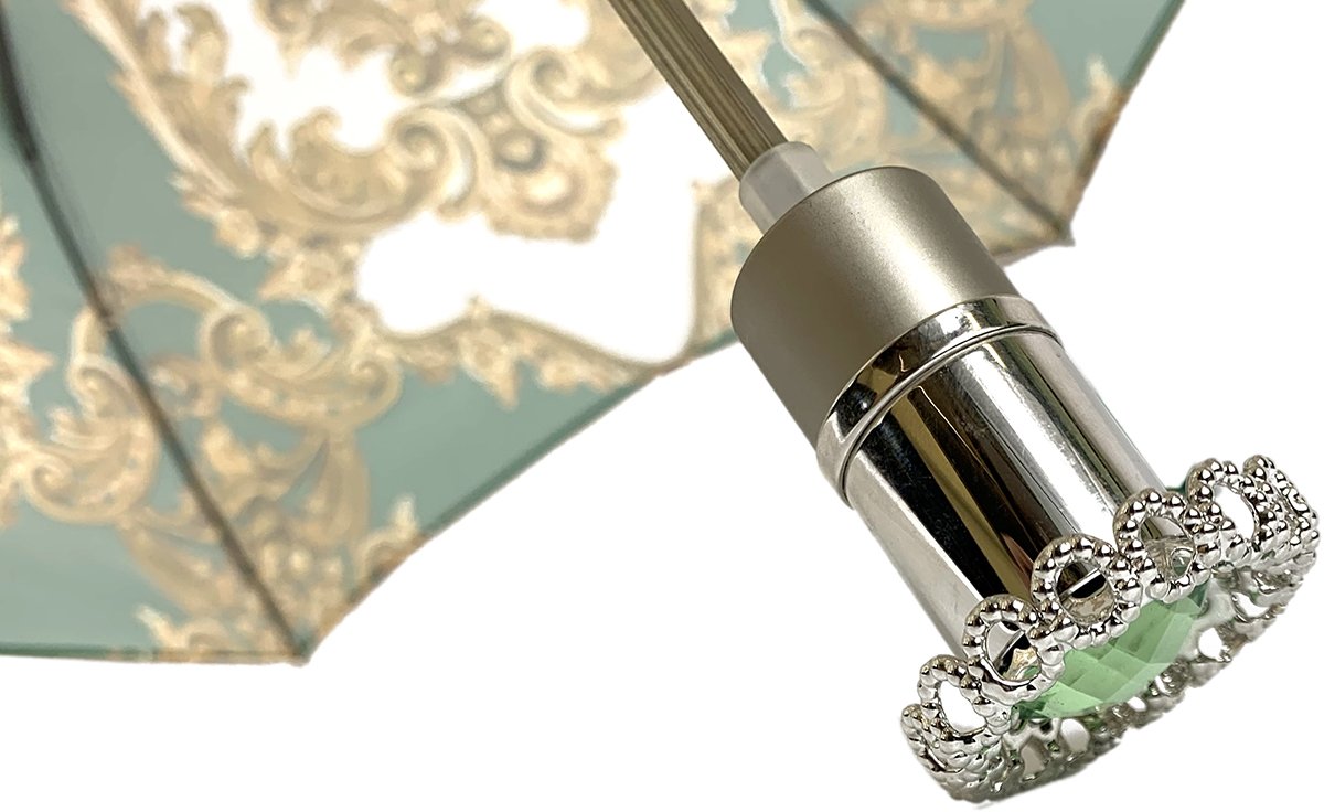 Ladies Folding Umbrella - New Exclusive Design - IL MARCHESATO LUXURY UMBRELLAS, CANES AND SHOEHORNS