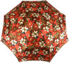 Beautiful Folding Umbrella With Flowers Pattern - IL MARCHESATO LUXURY UMBRELLAS, CANES AND SHOEHORNS