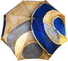 Beautiful Folding Umbrella - Abstract Design - IL MARCHESATO LUXURY UMBRELLAS, CANES AND SHOEHORNS