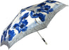 BLUE POPPIES FOLDING UMBRELLA