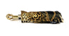 Leoparded Folding Umbrella With Chains - IL MARCHESATO LUXURY UMBRELLAS, CANES AND SHOEHORNS