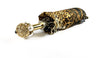 Leoparded Folding Umbrella With Chains - IL MARCHESATO LUXURY UMBRELLAS, CANES AND SHOEHORNS