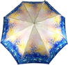 Women's Folding Umbrella - New Exclusive Daisies Design - IL MARCHESATO LUXURY UMBRELLAS, CANES AND SHOEHORNS