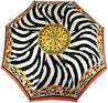 New Fantastic Zebra Pattern With Chains - IL MARCHESATO LUXURY UMBRELLAS, CANES AND SHOEHORNS