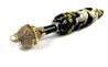 Women's Folding Umbrella - Wonderful Heron Design - IL MARCHESATO LUXURY UMBRELLAS, CANES AND SHOEHORNS