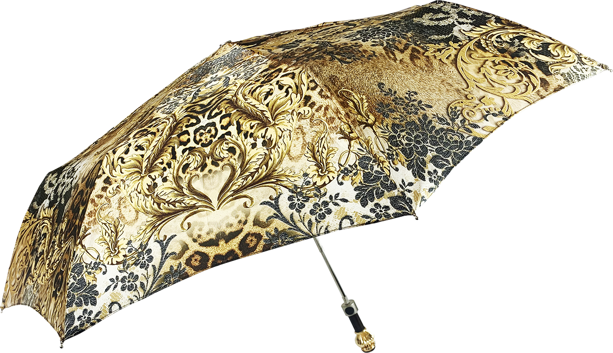 Classic and elegant mini umbrella with Jewel handle