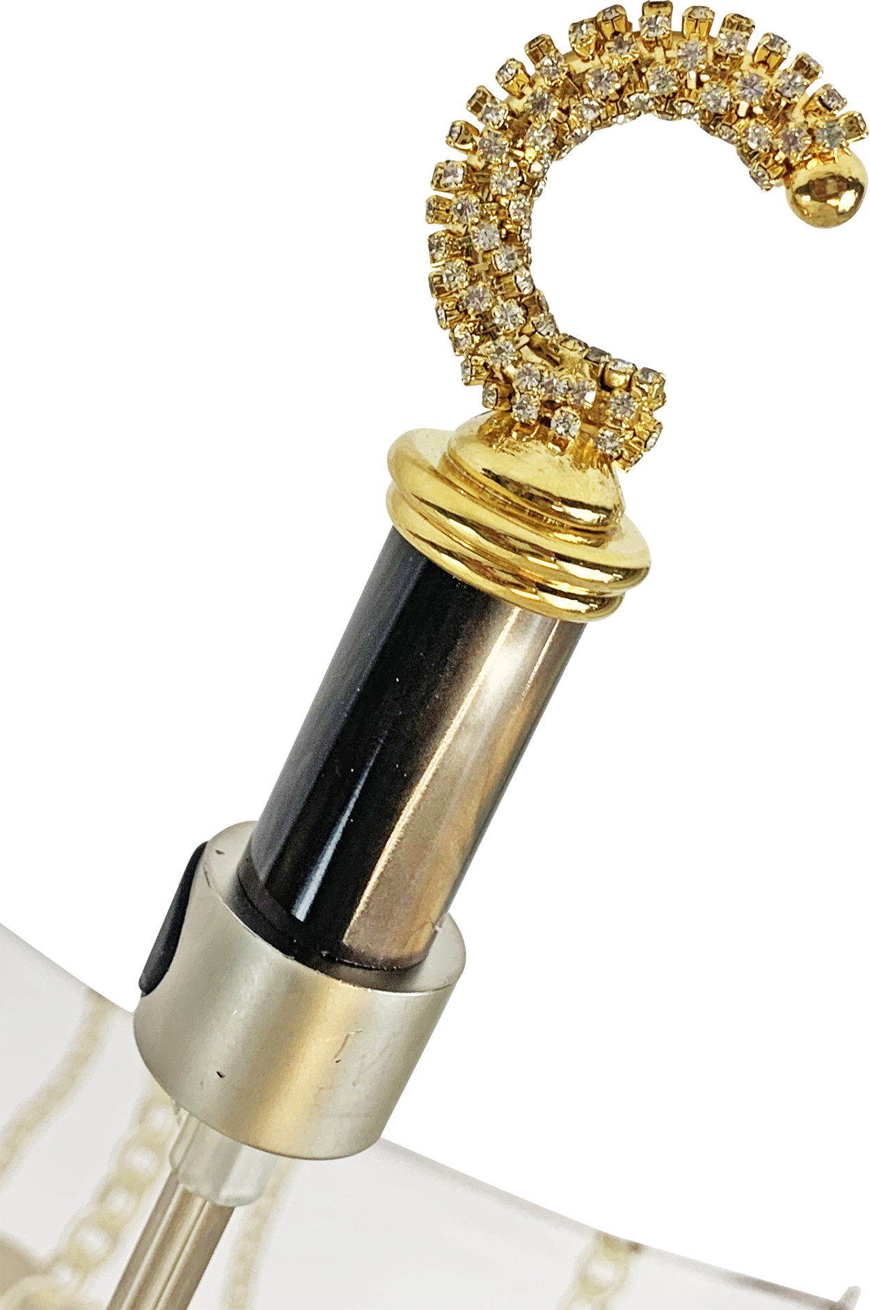 Graceful exclusive ilMarchesato design with crystals handle