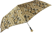 Cream paisley design with yellow stone