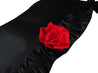 Amazing Frilly Black Folding Umbrella Parasol - il-marchesato