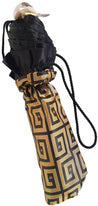 Automatic Folding Umbrella with Black Ruffle - il-marchesato