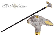 Adorable Bunny Rabbit Head - Walking Cane - il-marchesato
