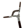 Seat Walking Stick - finished with genuine leather - IL MARCHESATO LUXURY UMBRELLAS, CANES AND SHOEHORNS