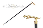 Bastone con giaguaro dorato 24K
