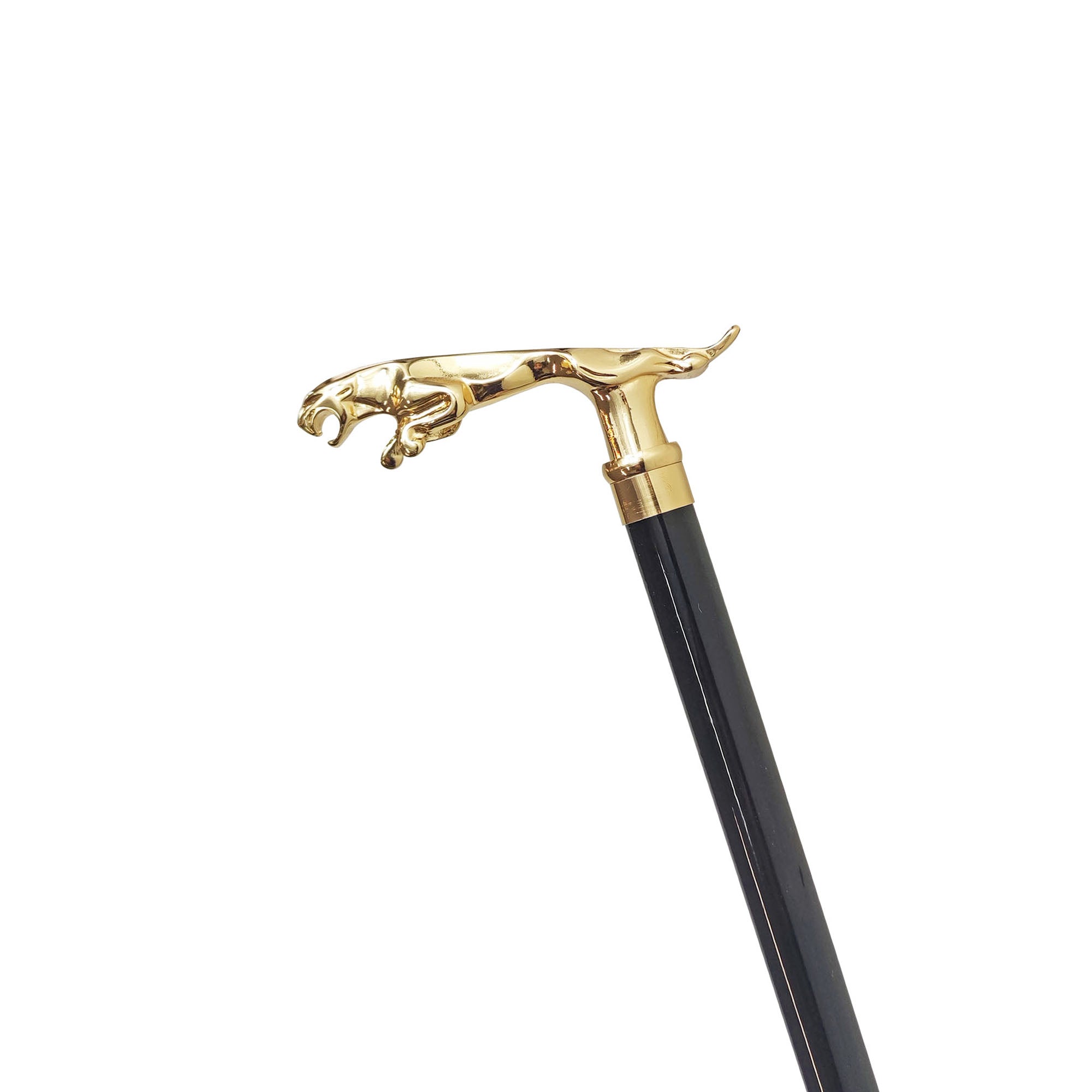 Bastone con giaguaro dorato 24K