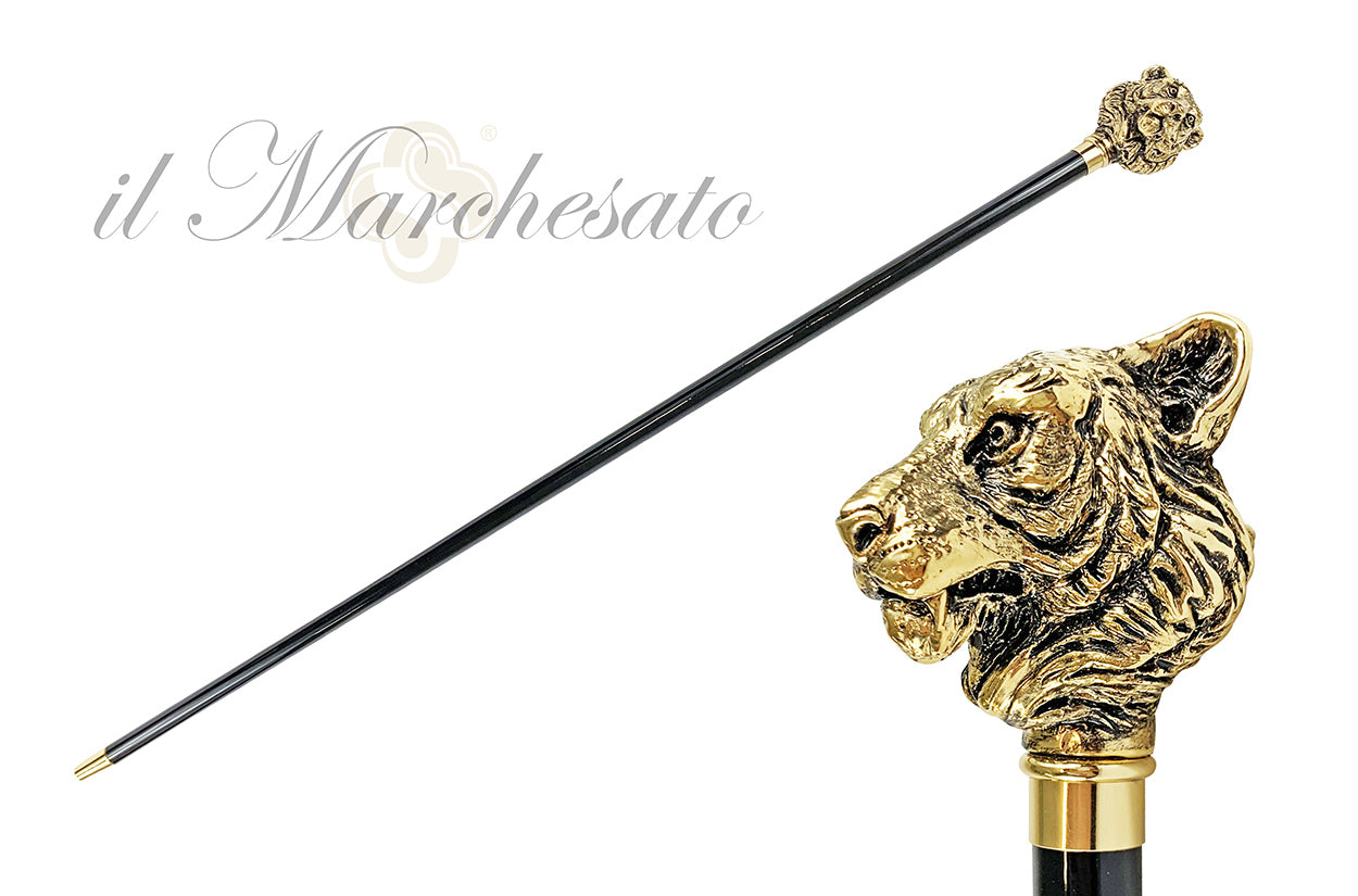 Exclusive gold plated tiger