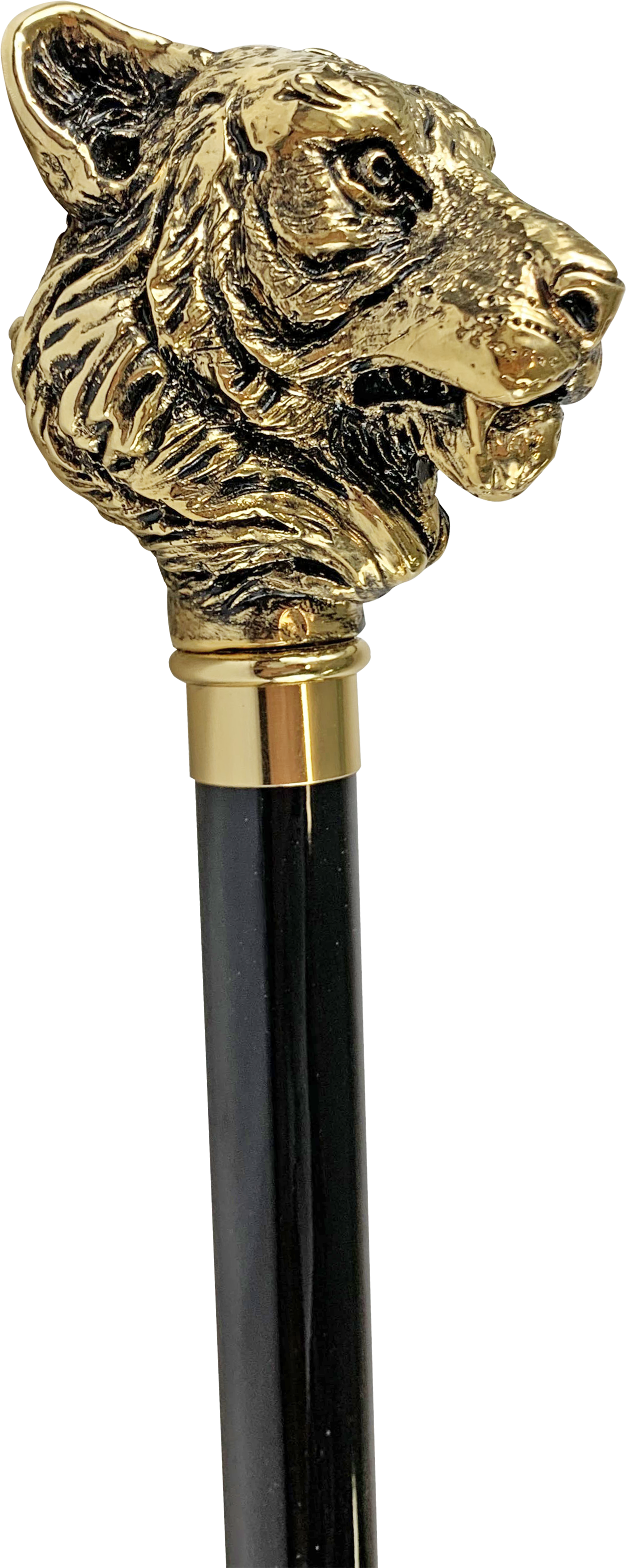 Exclusive gold plated tiger