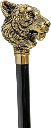 Exclusive gold plated tiger