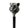 Unique Walking cane with hand-painted tiger - IL MARCHESATO LUXURY UMBRELLAS, CANES AND SHOEHORNS