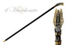 Luxury Dragonfly Goldplated with Crystals - IL MARCHESATO LUXURY UMBRELLAS, CANES AND SHOEHORNS
