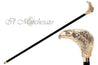 Golden eagle with Swarovski crystals - il-marchesato