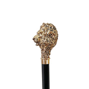 24K Lion Walking stick