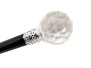 Majesty Swarovski Elements Crystal Ball Formal knobstick Cane - il-marchesato