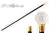 Majesty Swarovski Elements Crystal Ball Formal knobstick Cane - il-marchesato