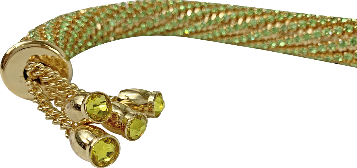 Walking stick Encrusted with hundreds Erinite Crystals