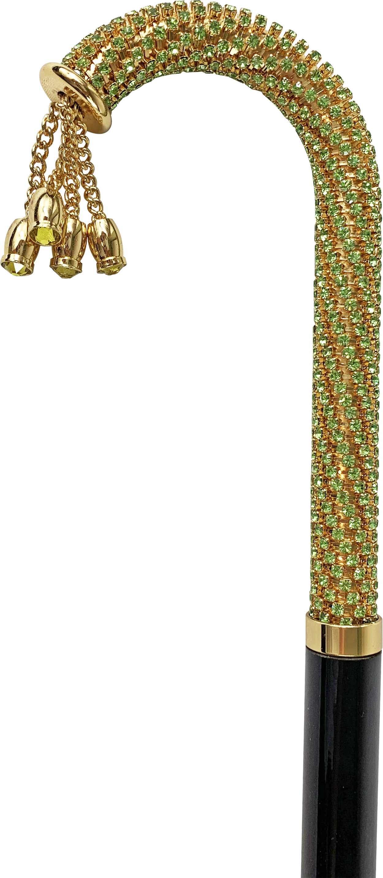 Walking stick Encrusted with hundreds Erinite Crystals