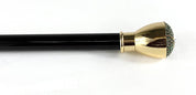 Luxury Walkingstick - Swarovski Crystal Encrusted Knob - IL MARCHESATO LUXURY UMBRELLAS, CANES AND SHOEHORNS