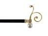 Beauty Collectible Walking Cane With Swarovski Crystal - IL MARCHESATO LUXURY UMBRELLAS, CANES AND SHOEHORNS