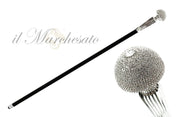 WALKING STICK  SWAROVSKI CRYSTALS ENCRUSTED