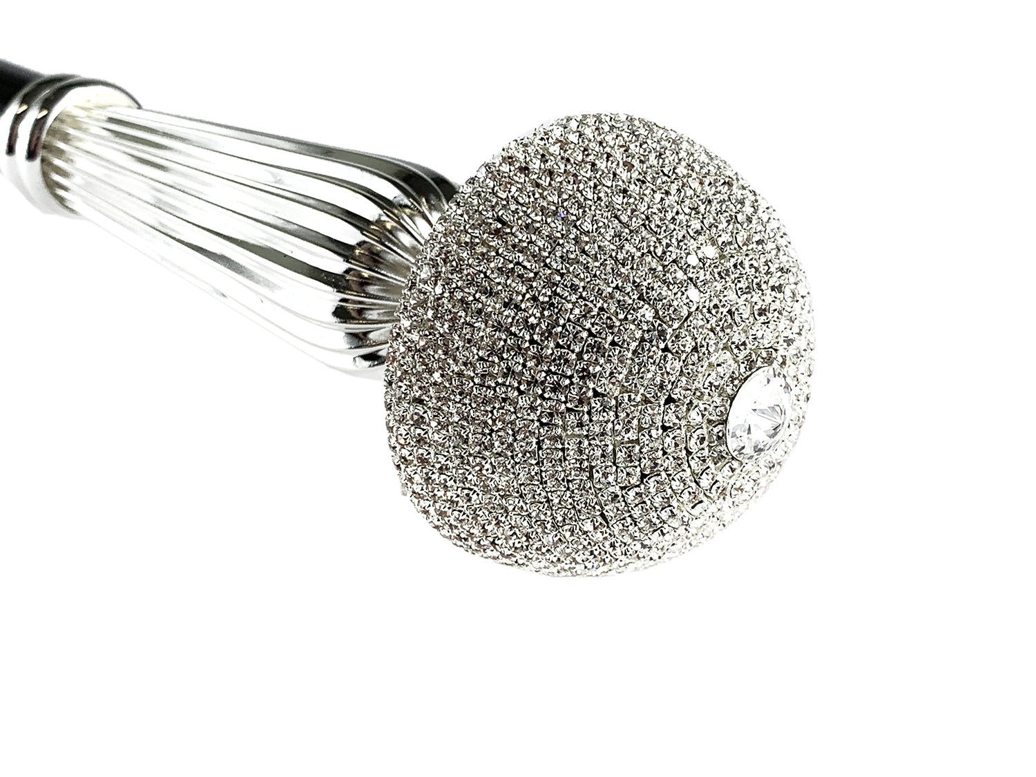 Brilliant Walking Stick Swarovski Crystals Encrusted - IL MARCHESATO LUXURY UMBRELLAS, CANES AND SHOEHORNS
