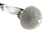 Brilliant Walking Stick Swarovski Crystals Encrusted - IL MARCHESATO LUXURY UMBRELLAS, CANES AND SHOEHORNS