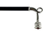 Sturdy Walking Stick With Red Swarovski Crystal - IL MARCHESATO LUXURY UMBRELLAS, CANES AND SHOEHORNS