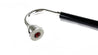 Curved Walking cane in silver-plated brass - IL MARCHESATO LUXURY UMBRELLAS, CANES AND SHOEHORNS