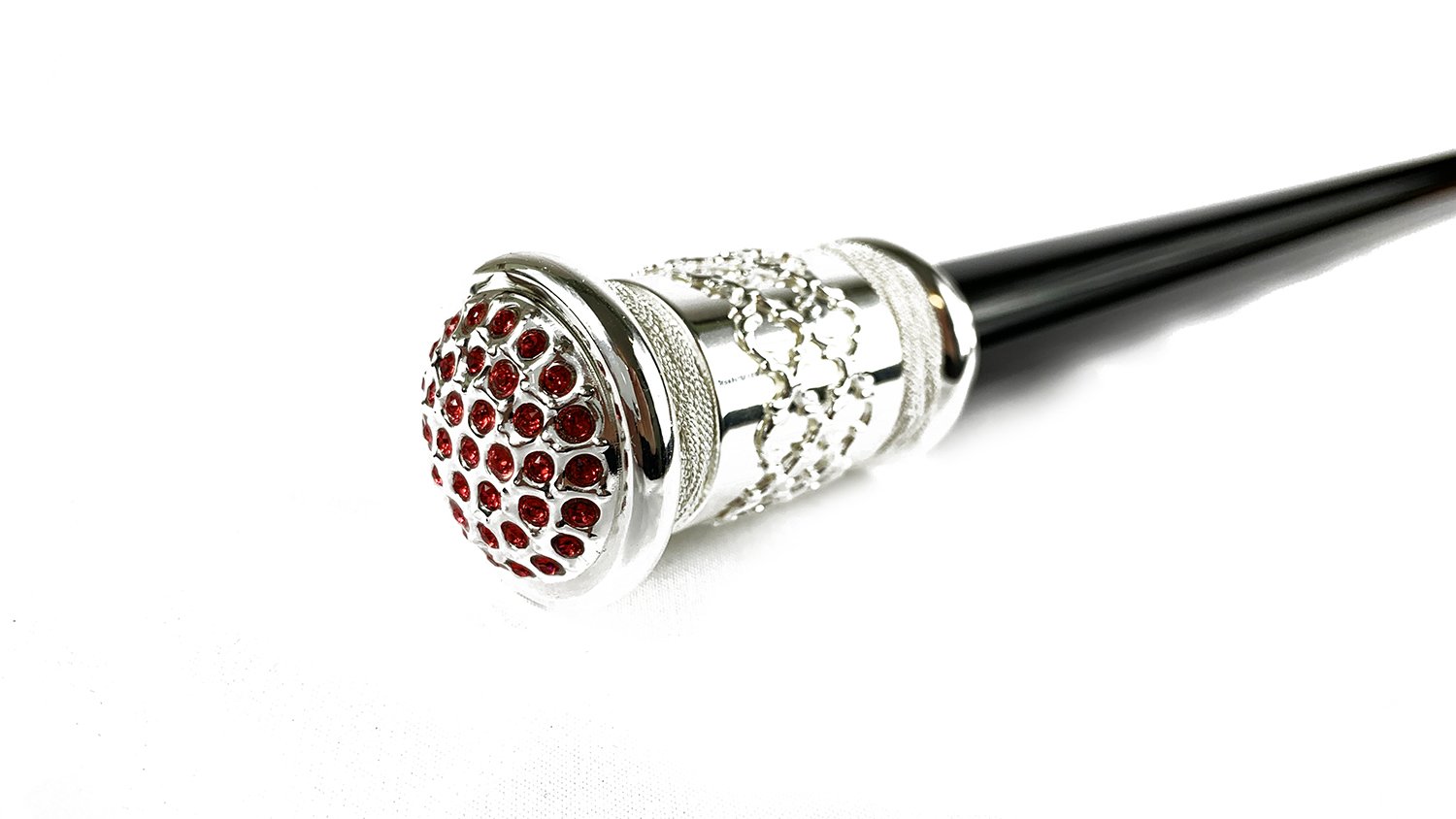 925 Silverplated Mylord handle for cerimonies - IL MARCHESATO LUXURY UMBRELLAS, CANES AND SHOEHORNS